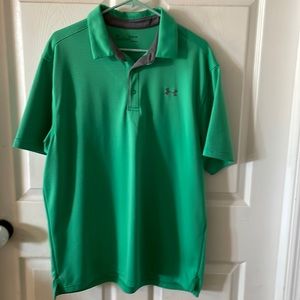 XL Under Armour Heat Gear collared Shirt.